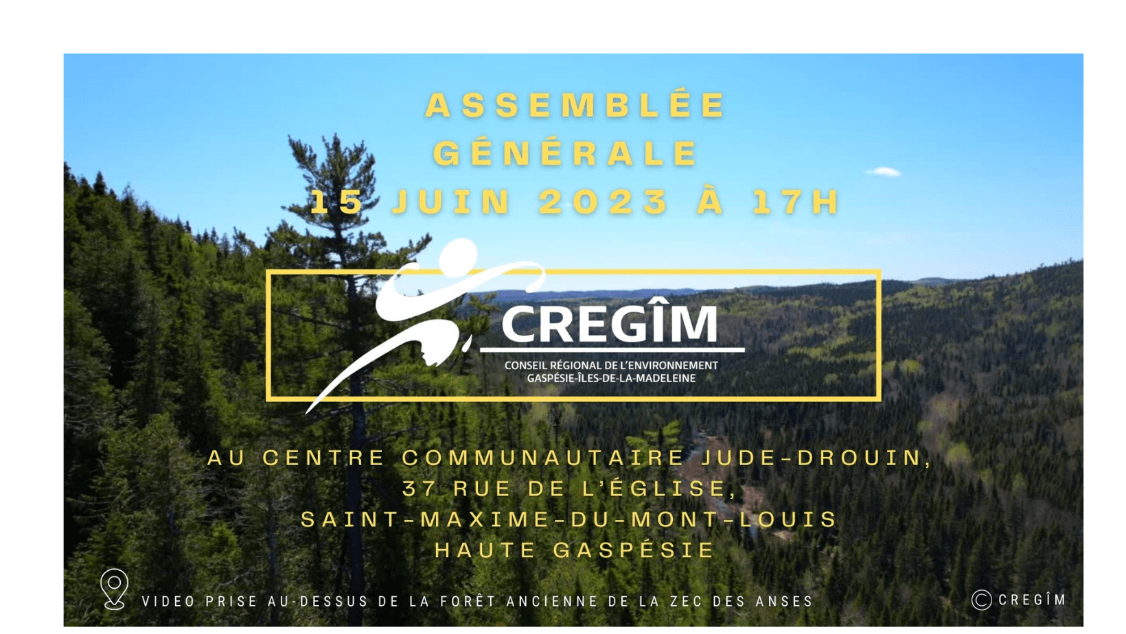 Avis de convocation – Assemblée générale annuelle 2023