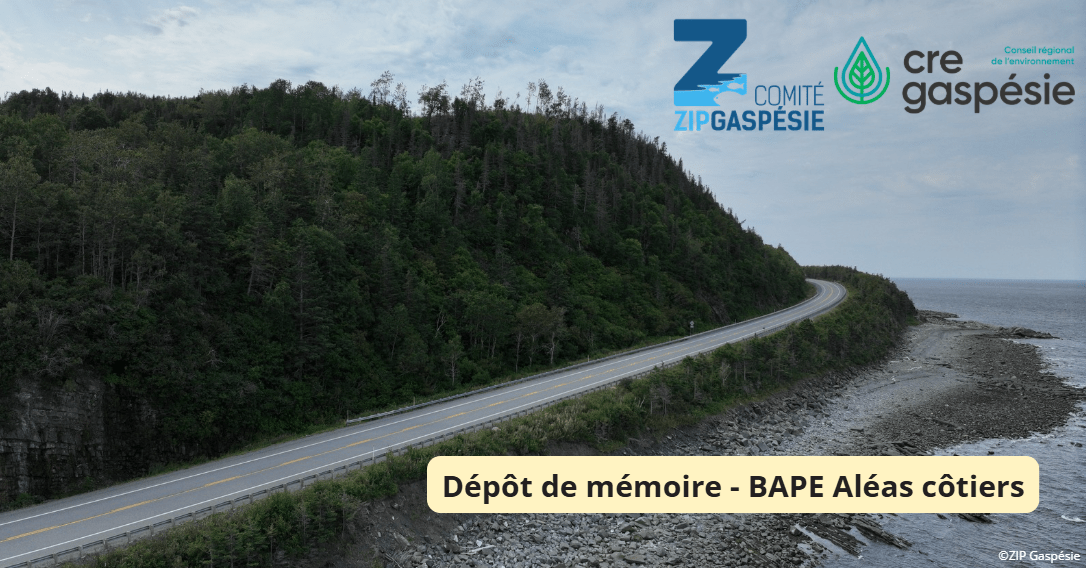 Dépôt de mémoire – BAPE Aléas côtiers